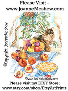 Painting Meal Preparation Art Joanne Meshew 225