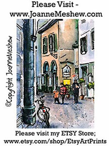 Verona Italy Street Etsy Travel Art Print Joanne Meshew 225